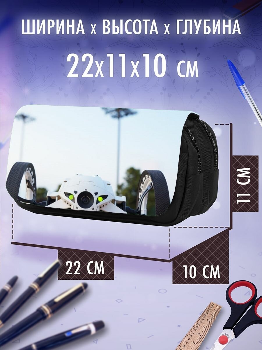 Школьный пенал попугай авто — фото 1