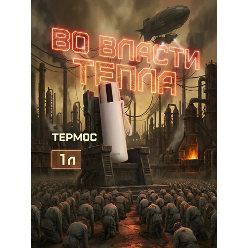 фото Термос для напитков miku 1000 мл (белый)