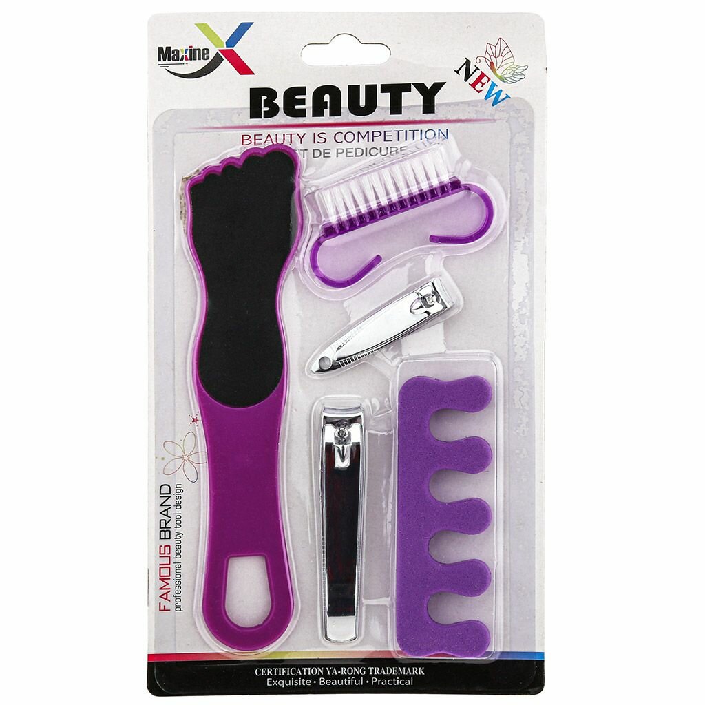 Педикюрный набор 5 предметов, в блистере — фото 1