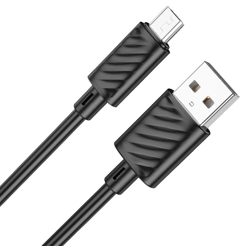 Кабель USB на Micro-USB “X88 Gratified” USB-Micro черный 1метр