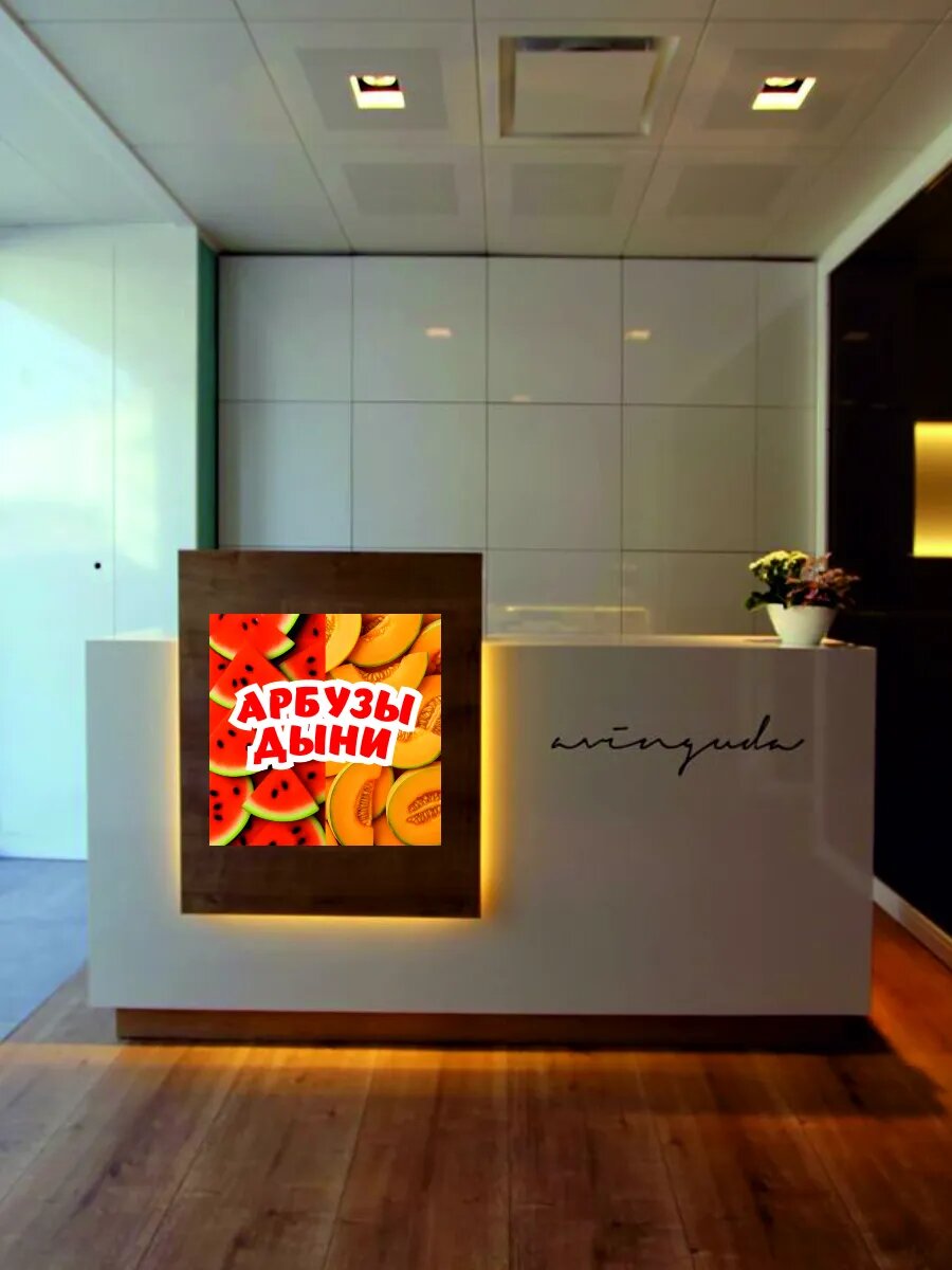 Наклейка арбузы дыни — фото 1