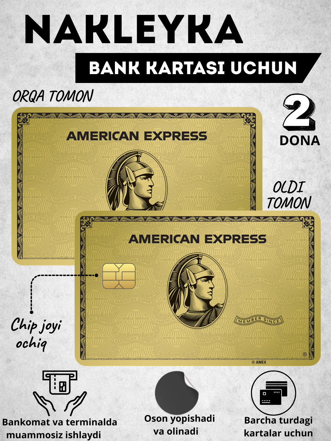 Декор карт, наклейка на банковскую карту, стикер на пластик карту банка