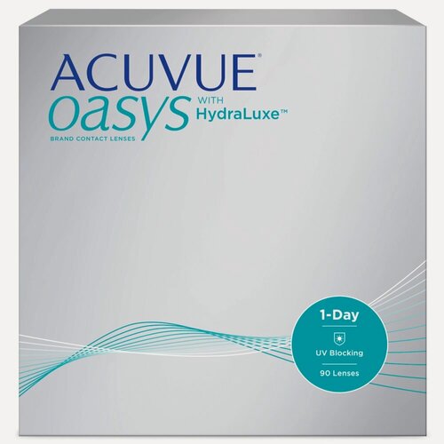 Изображение товара Контактные линзы 1-Day Acuvue OASYS with HydraLuxe, 90 шт (8.5, -5.75)