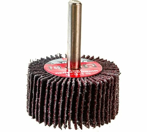 Круг лепестковый (40x20x6 мм; P 60) для дрели MATRIX