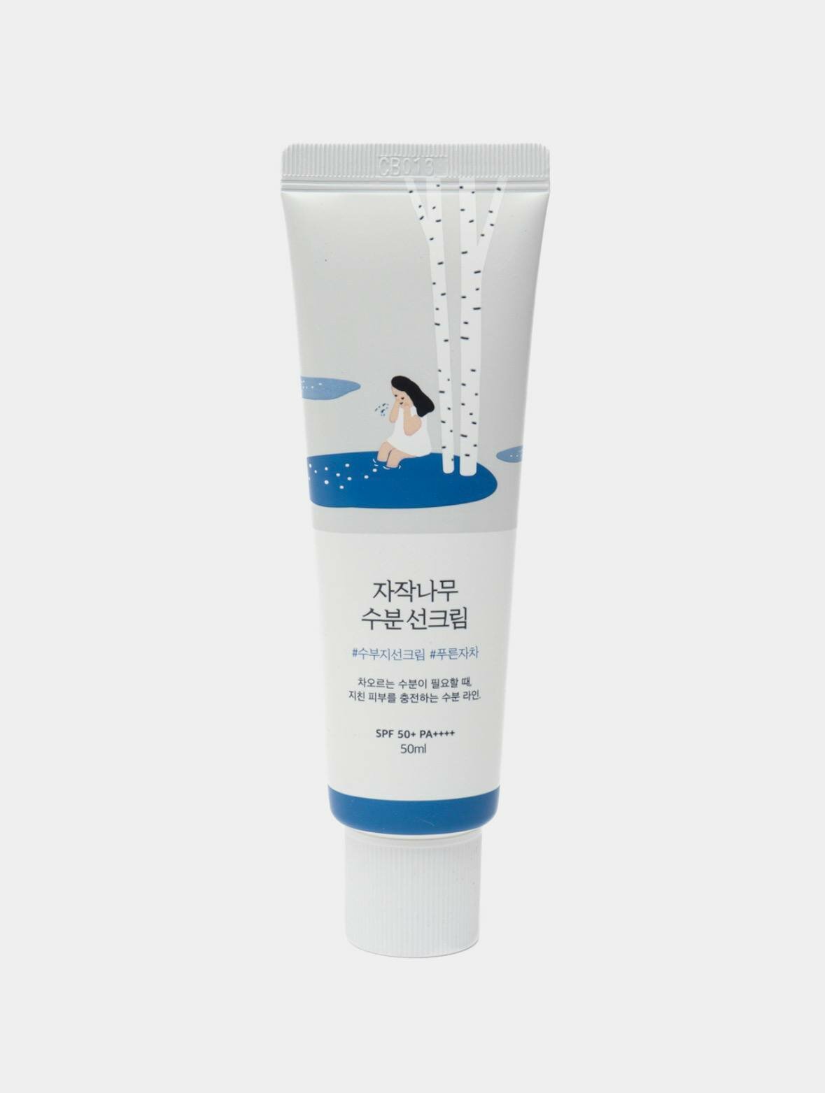 Увлажняющий солнцезащитный крем Round Lab Birch Juice Moisturizing Sun Cream SPF50+ PA++++