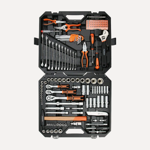 Изображение товара Набор автоинструмента PATRIOT SSP 131 "Кронос", 1/2+1/4+3/8 DR (131 пр.), multi, Cr-V