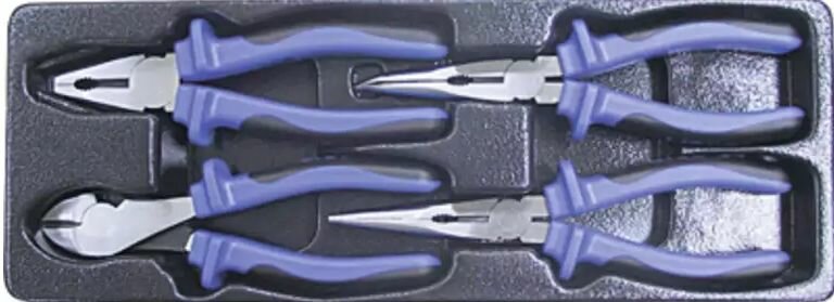 Набор шарнирно-губцевого инструмента 4 пр в ложементе Licota ACK-384009