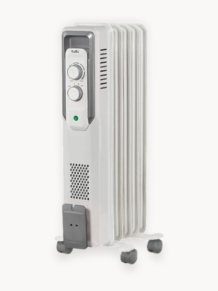 Радиатор отопления масляный Ballu CUBE BOH/CB-05W 1000 (5 секций)