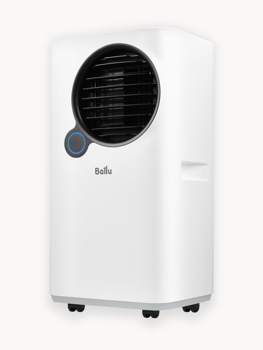 Кондиционер мобильный Ballu Eclipse BPAC-07 EPW/N6, Wi-Fi, пульт ДУ, таймер, 3 скорости, белый