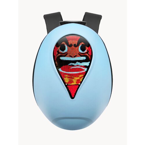 Рюкзак пиксельный SEA HEART с LED-дисплеем, водонепроницаемый, голубой, 43 см x 35 см x 22 см