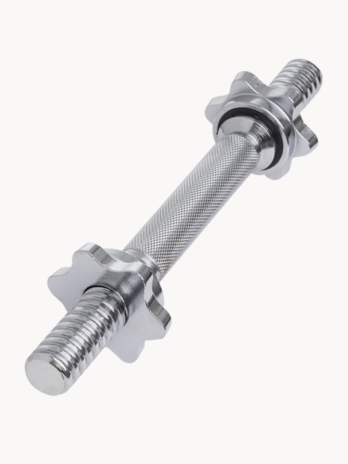 Гриф гантельный STARFIT Core BB-107 35 см, d=25 мм, металлический, хромированный