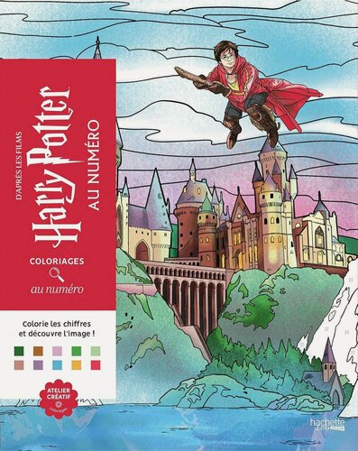 Изображение товара Раскраска по номерам Coloriages mysteres - Harry Potter - Гарри Поттер 192 стр. - 2017276405