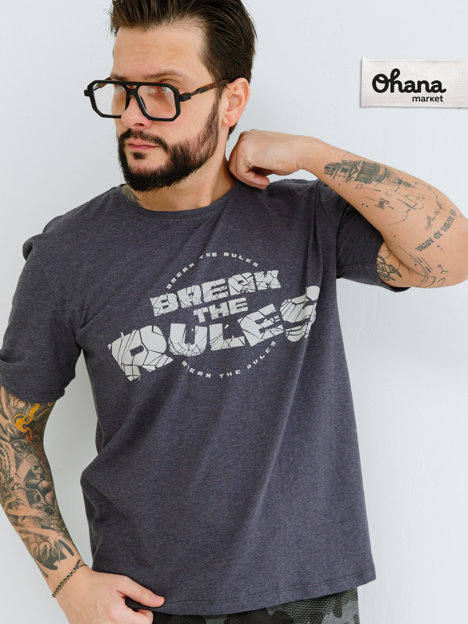 Футболка Ohana market мужская базовая