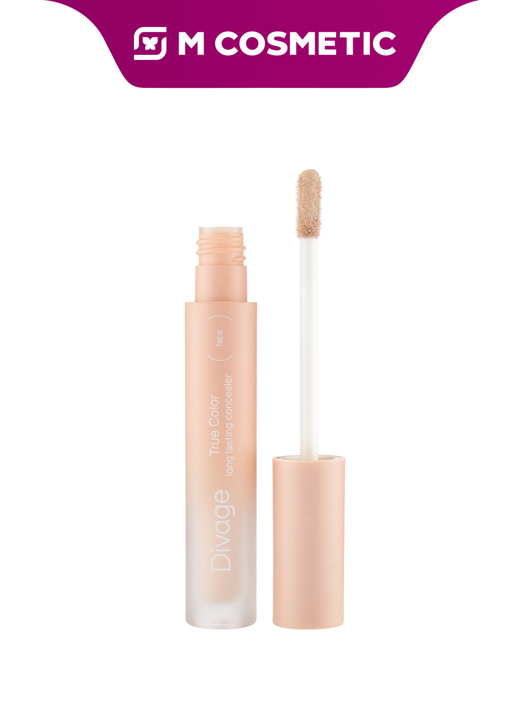 Консилер DIVAGE True Color т02N, для лица, 3мл, матовый финиш