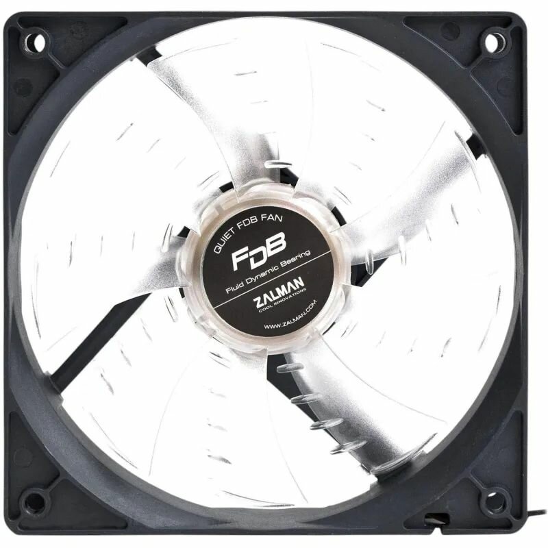 Вентилятор для компьютера Zalman ZM-F3 FDB, 120х120 мм, уровень шума 23 дБ