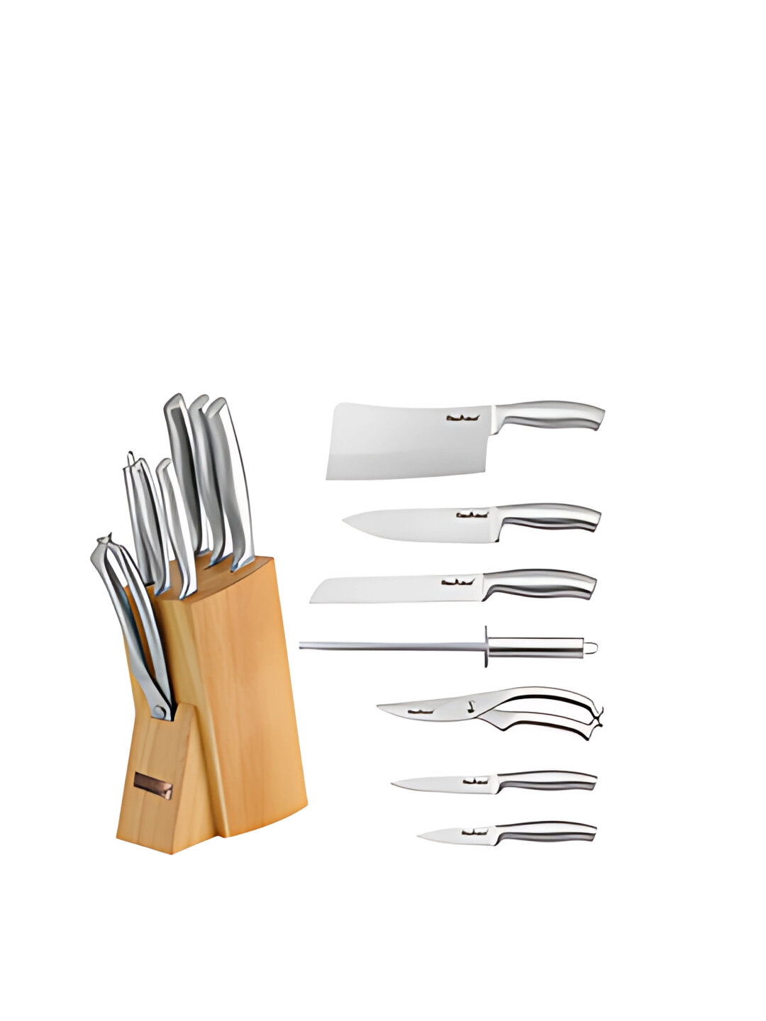 Haus Roland набор кухонных ножей из нержавеющей стали, 8 предметов