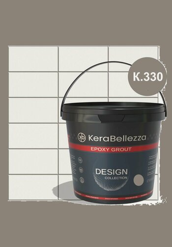Изображение товара Затирка эпоксидная 0,5-15 мм KeraBellezza Design (2кг) К.330