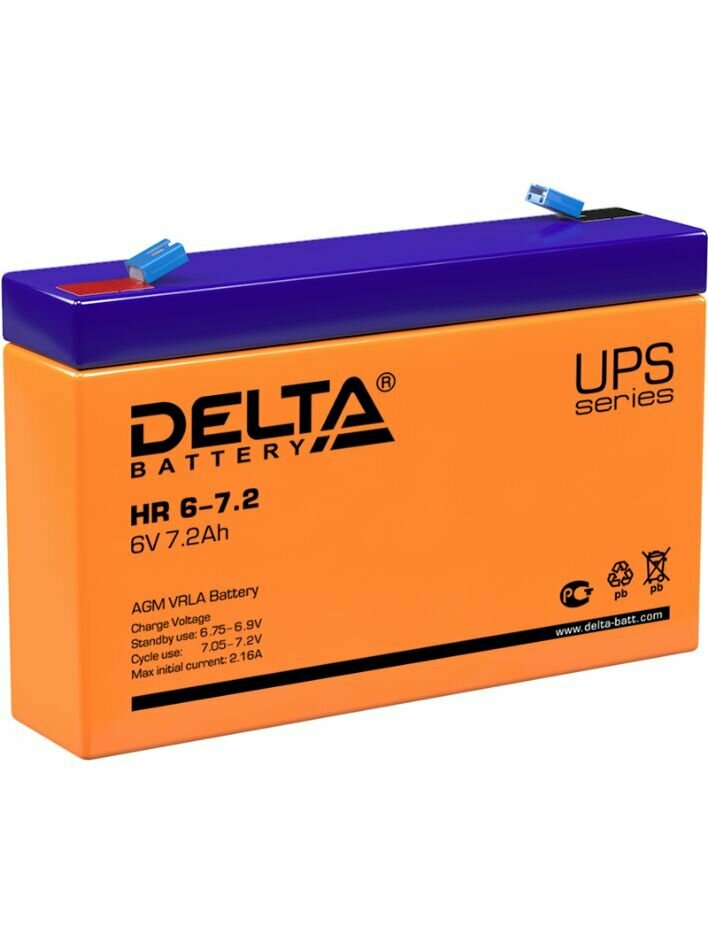 Аккумуляторная батарея DELTA HR 6-7.2