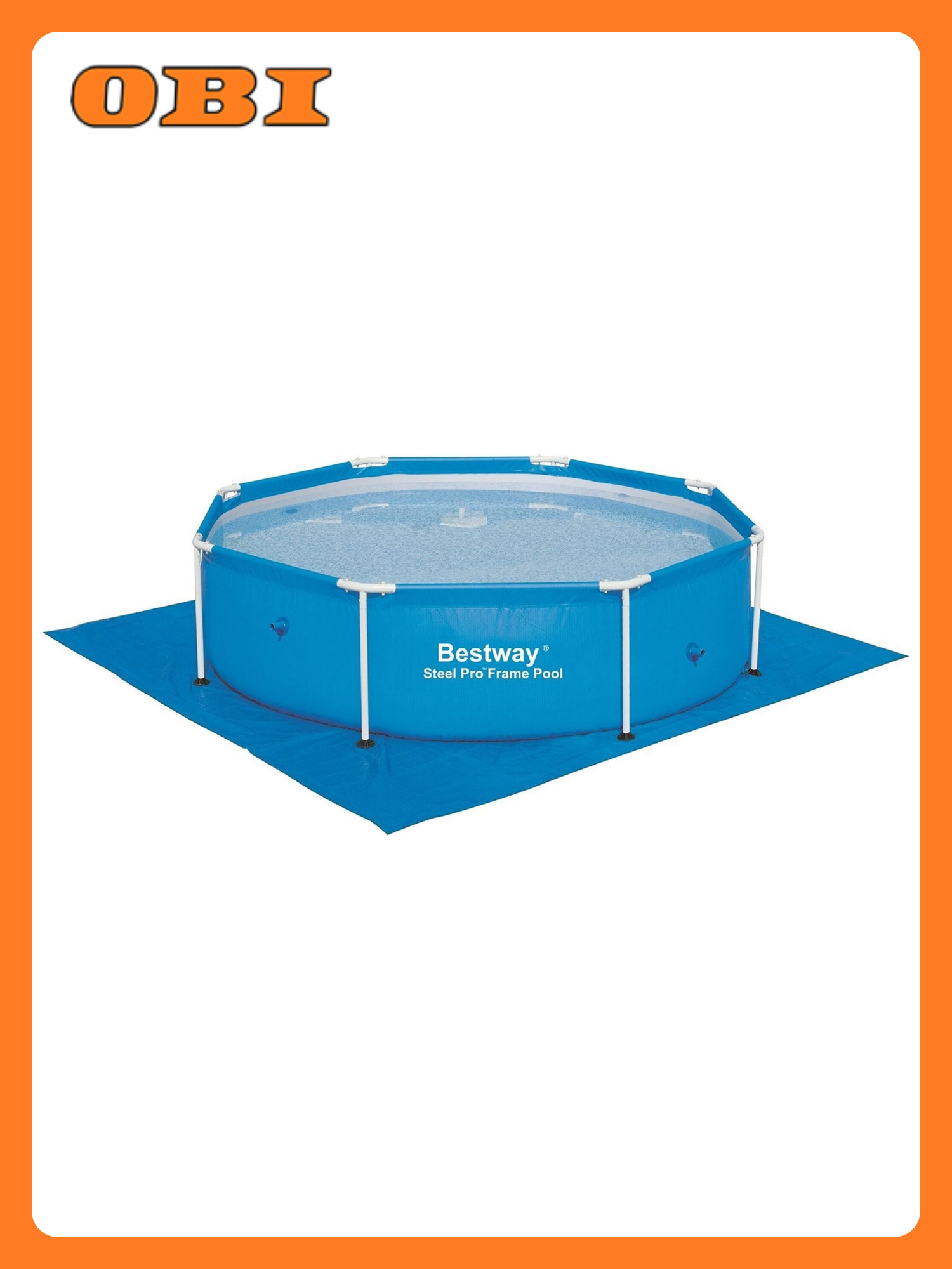 Коврик для бассейна Bestway 488x488