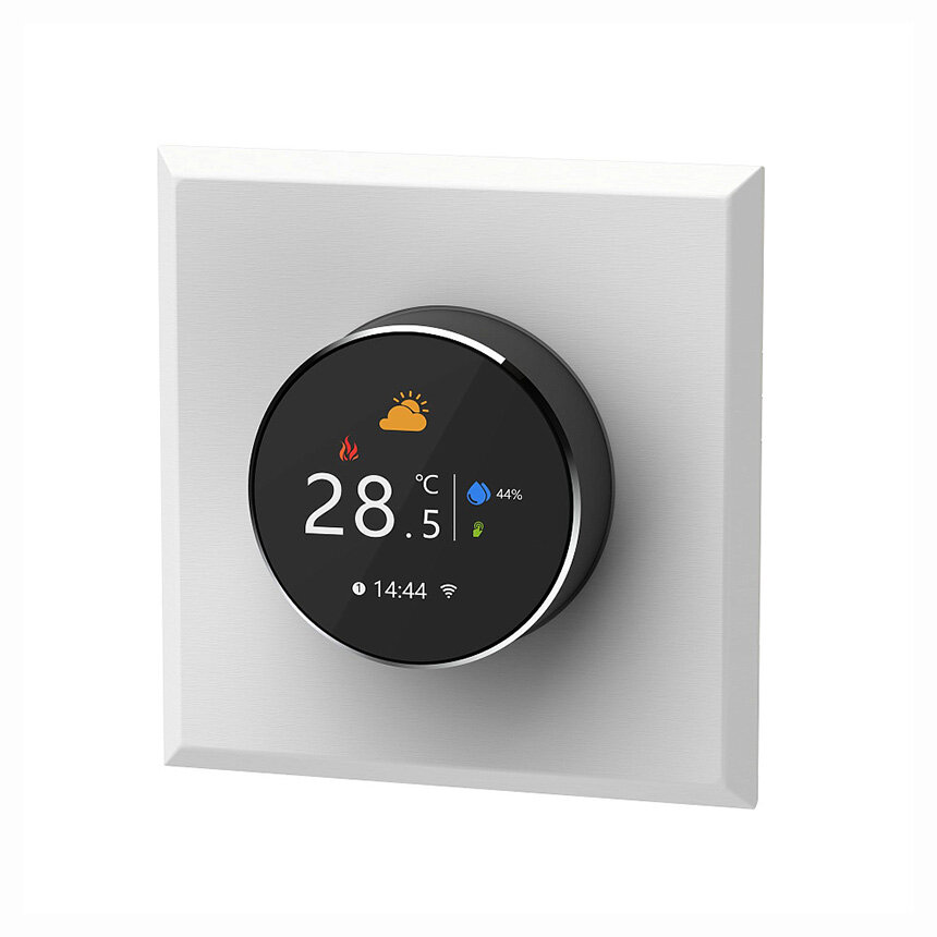 Умный терморегулятор Rubetek RE-3335 для теплого пола сенсорное управление