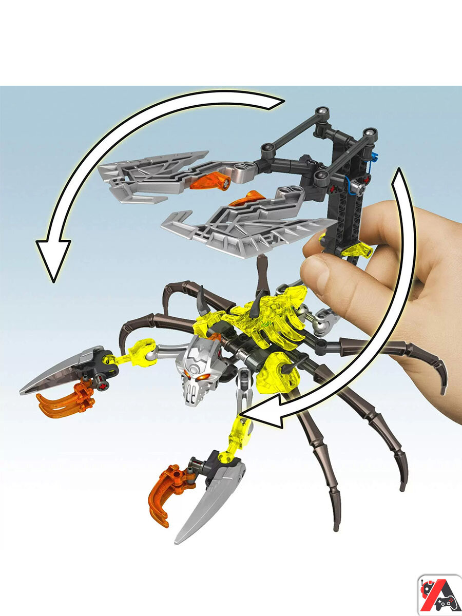 Конструктор Бионикл Череп-скорпион — фото 1