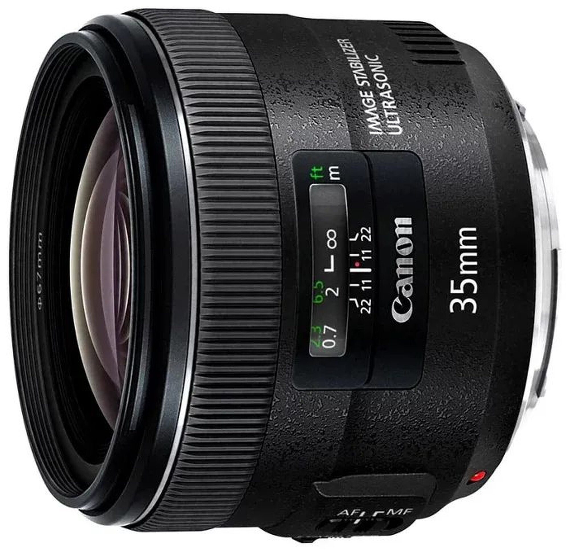 Объектив Canon EF 35mm f/2 IS USM, автофокус, байонет Canon EF-S, черный