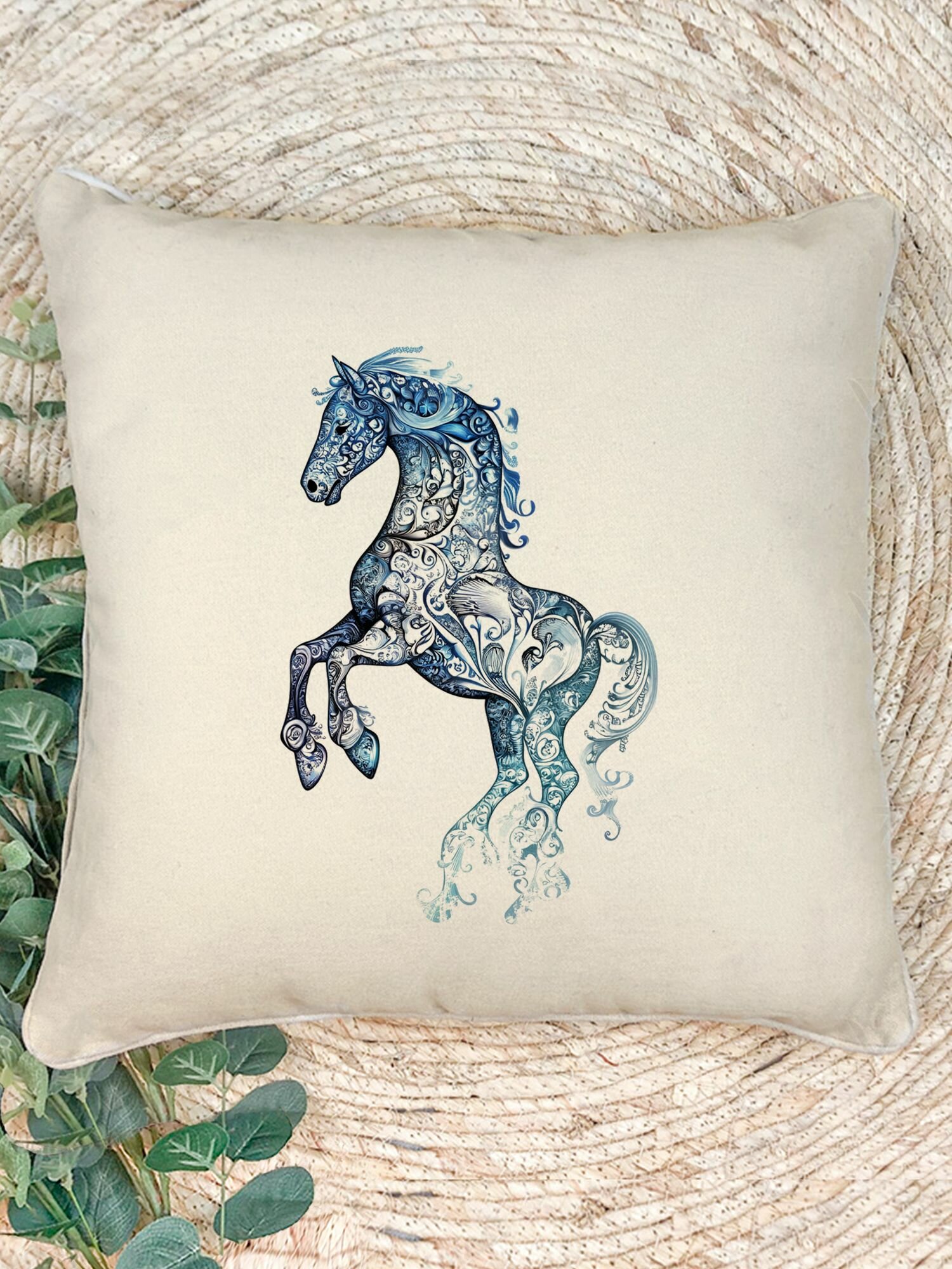 Наволочка декоративная с принтом, Воздух