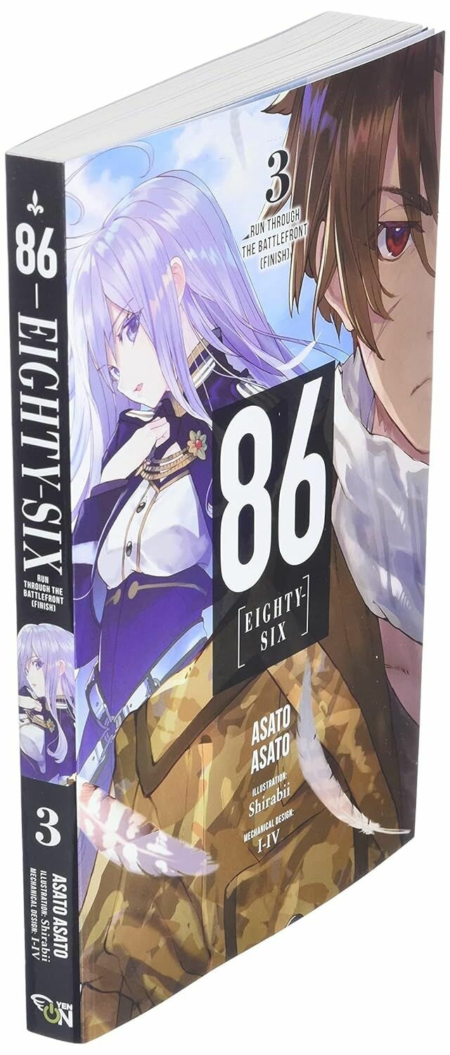86--EIGHTY-SIX 1-11 comic books in English version，печатная книга переиздания