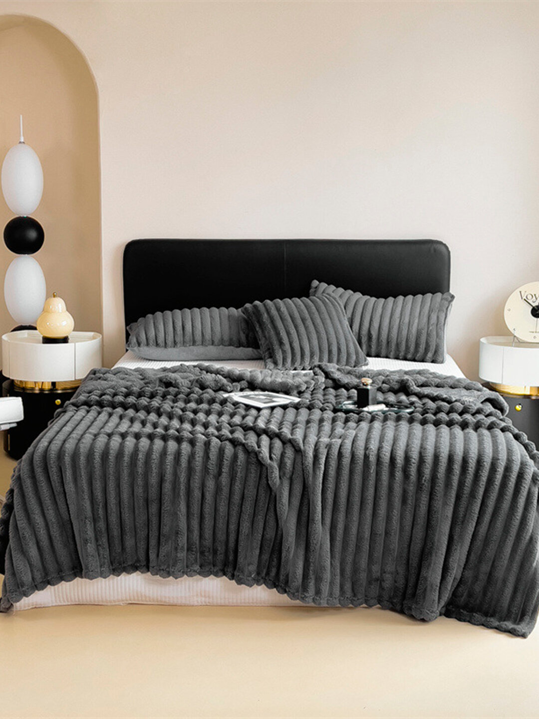 Плед, покрывало, мягкое одеяло, всесезонное, для кровати и дивана 200*220