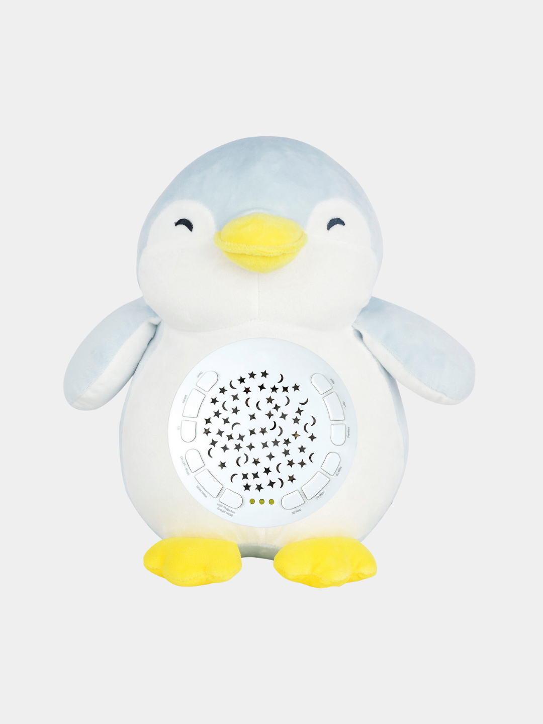 Мягкая игрушка с проектором, ночник, музыкальная игрушка, Пингвин — фото 1