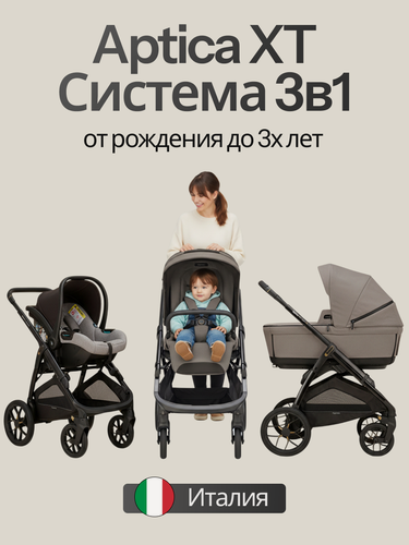 Изображение товара Коляска 3 в 1 Inglesina Aptica XT Darwin i-Size Tundra Beige