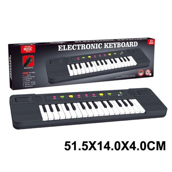 Синтезатор детский, пианино детское, синтезатор электрический с микрофоном — фото 1