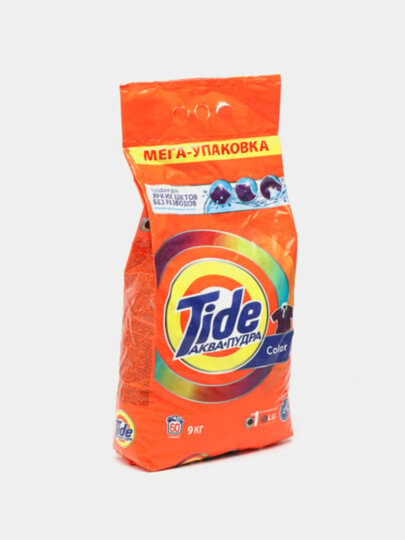 Стиральный порошок "Аква пудра", автомат, для цветного белья, 9кг