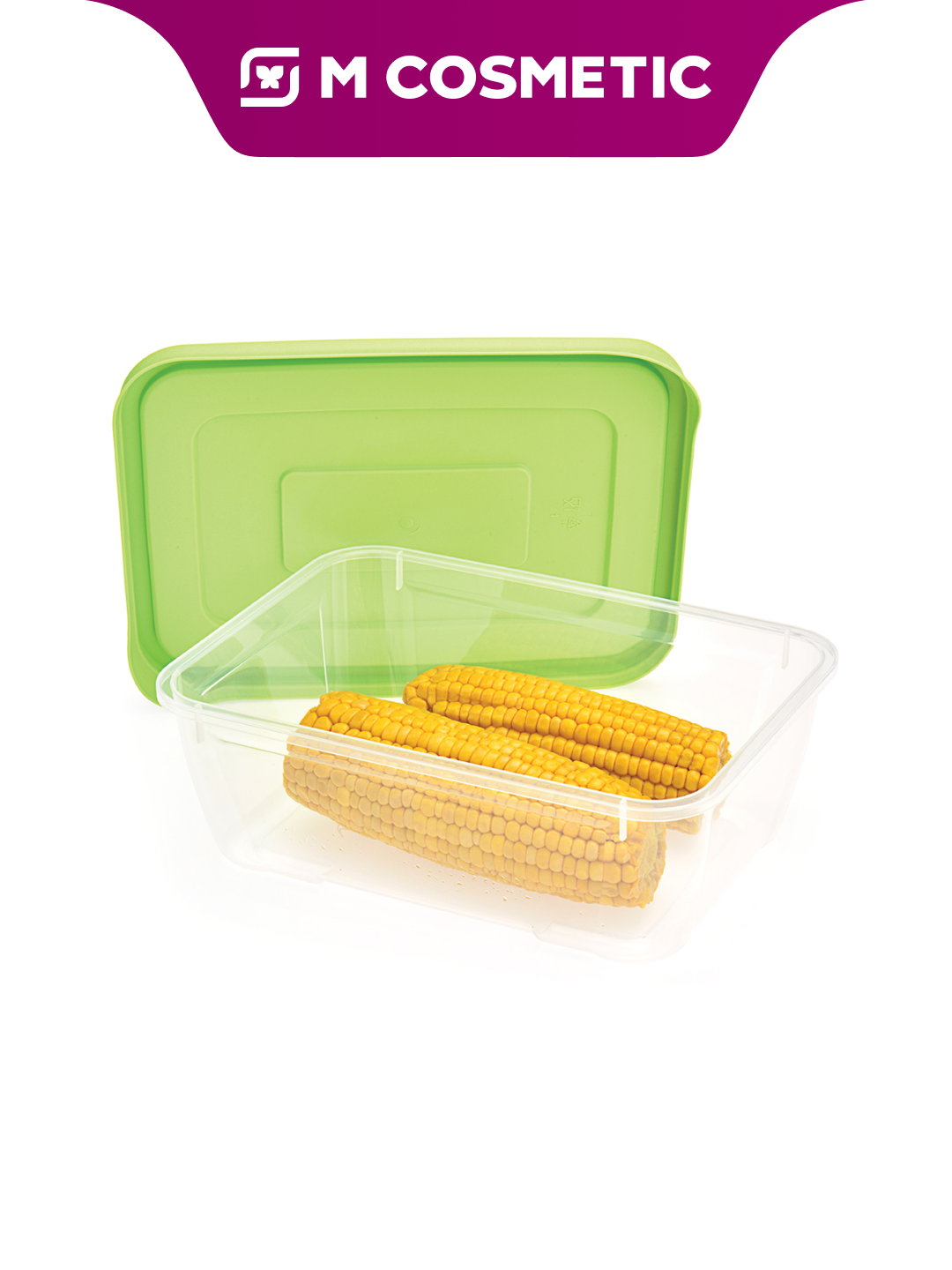 Контейнер UCSAN PLASTIK, прямоугольный, 22.5x17x7.5 см, герметичный, пластик, 1.8л