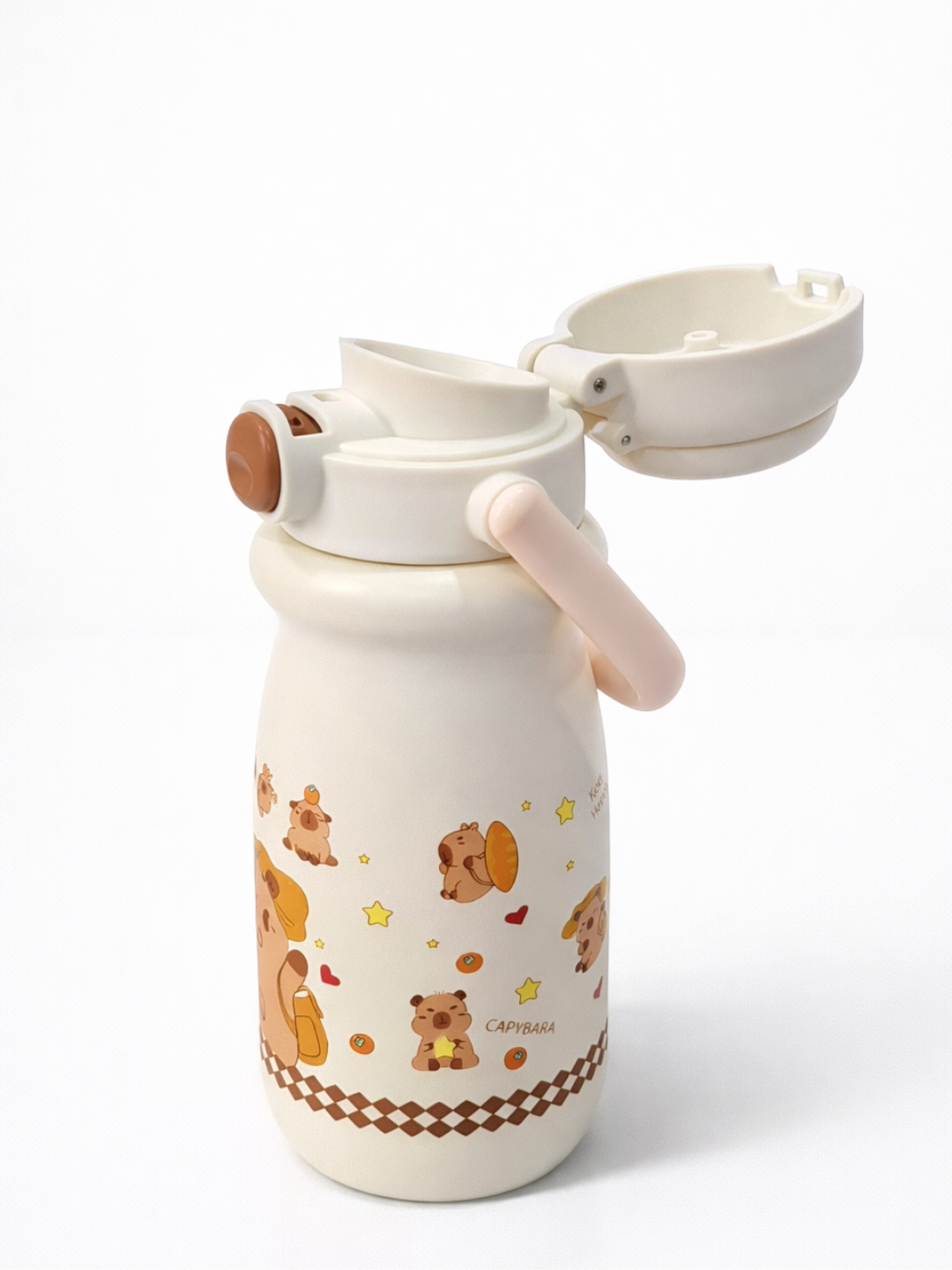 Детский термос 520 мл — 2 способа питья, не протекает, BPA Free — фото 1