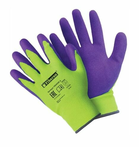 Перчатки латексные Fiberon Sandy PR-SL191 размер 10/XL, 6 пар