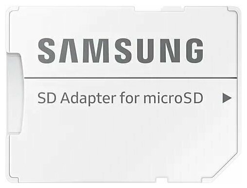Карта памяти Samsung EVO Plus, 64 ГБ, MicroSDXC, A1 U1 V10, +SD адаптер (MB-MC64SA/) — фото 1
