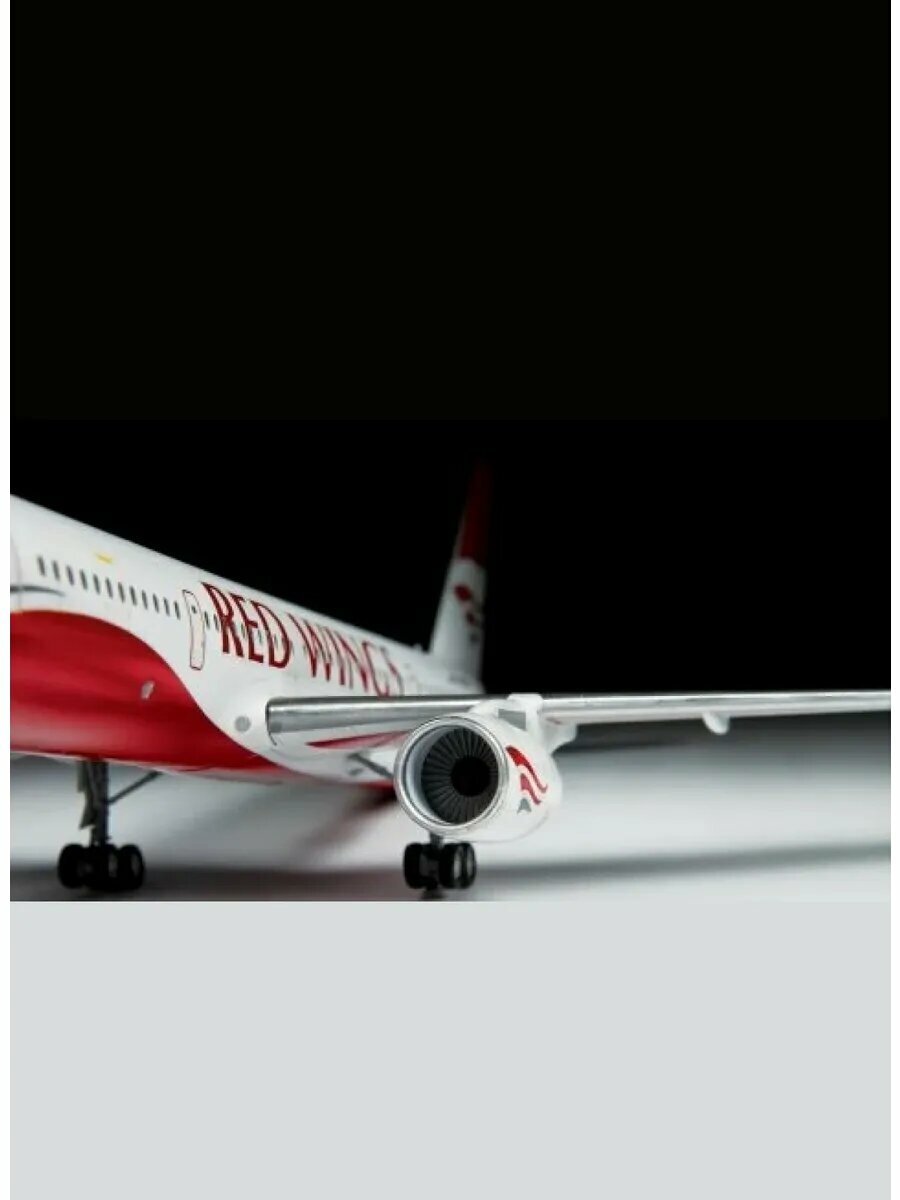 Сборная модель пассажирский авиалайнер Ту-204-100 — фото 1