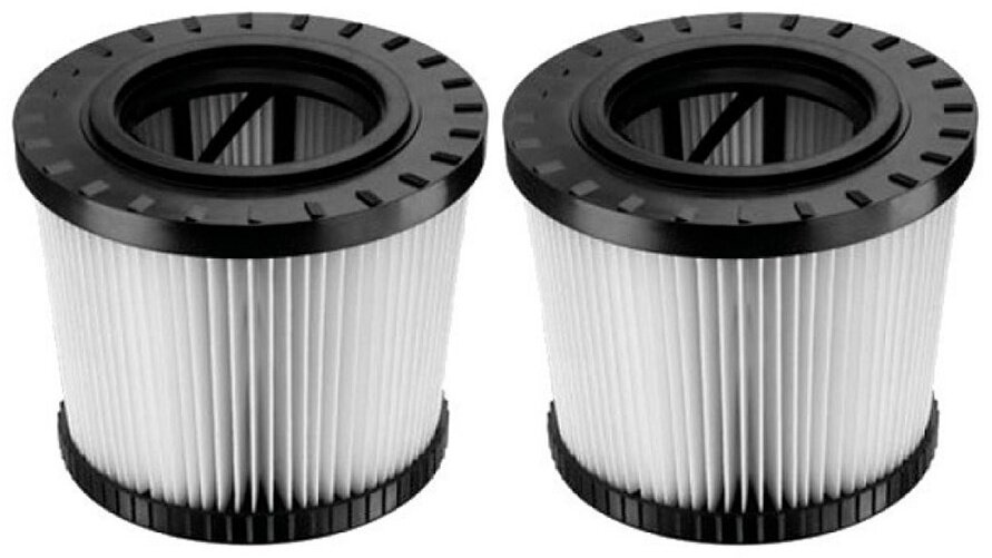 Фильтра для пылесосов DWV900/DWV901/DWV902, 2 шт DeWALT DWV9340-XJ