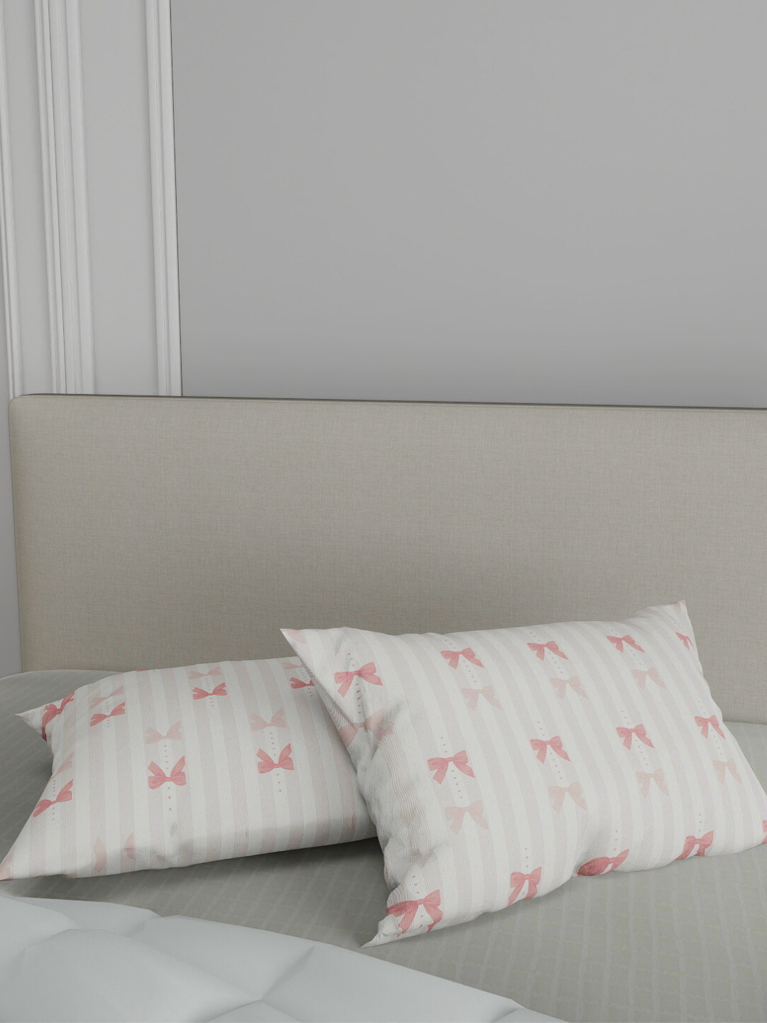 Наволочки, 50x70см, 100%хлопок, поплин, комплект 2шт — фото 1