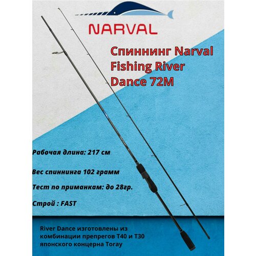 фото Спиннинг narval fishing river dance 72m max 28g fast