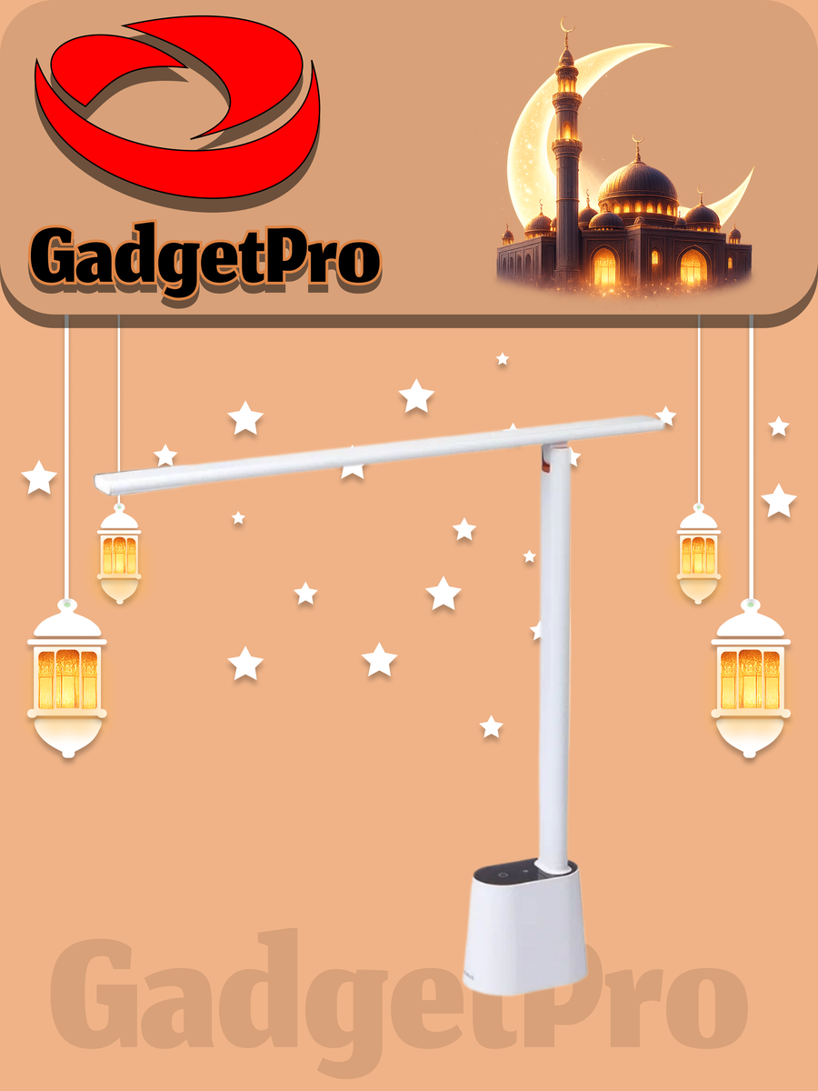 Настольная лампа Baseus DGZG-02 White: современный дизайн, яркий свет, для дома и офиса