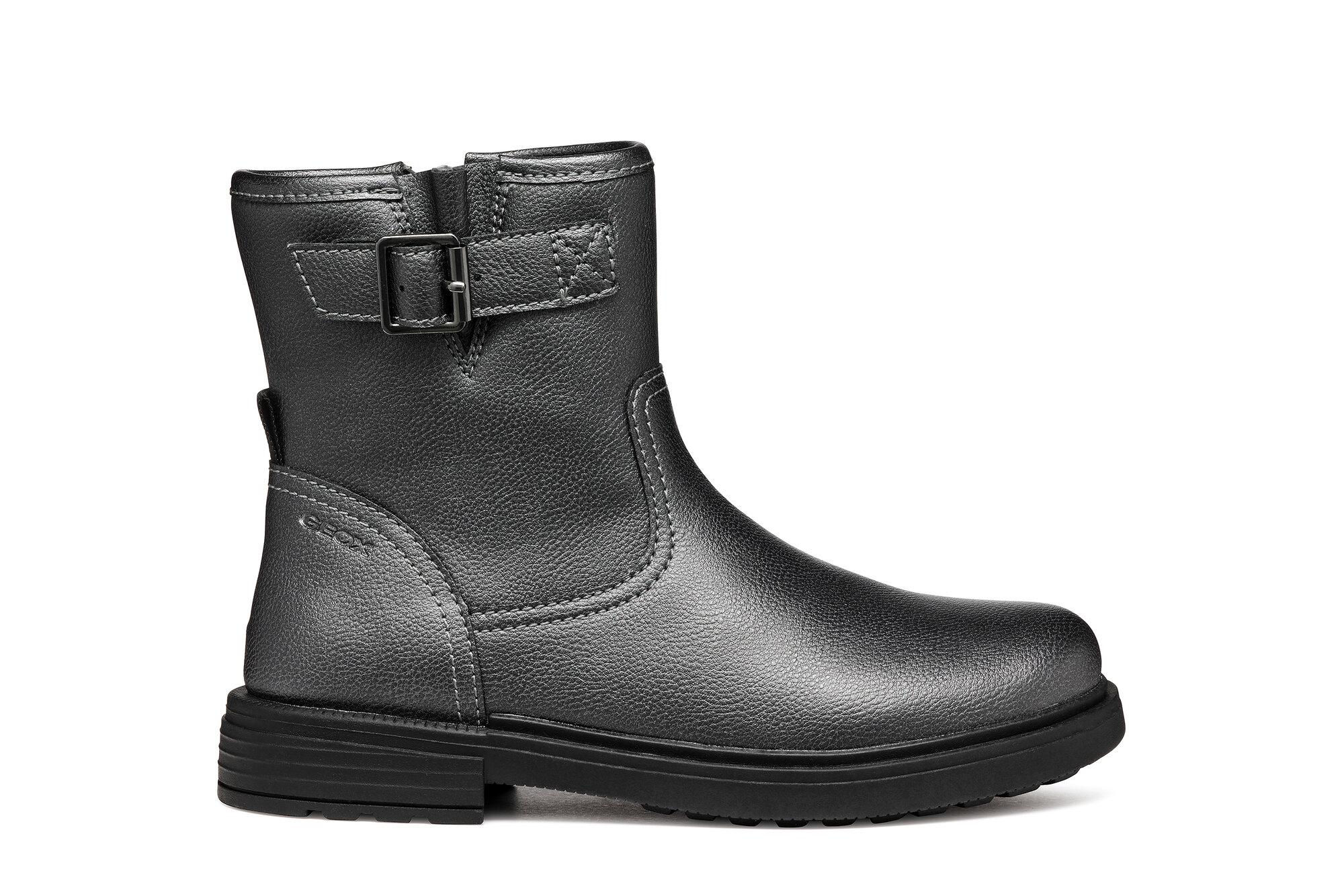 Ботинки GEOX Eclair, размер 38 EU, вороненая сталь