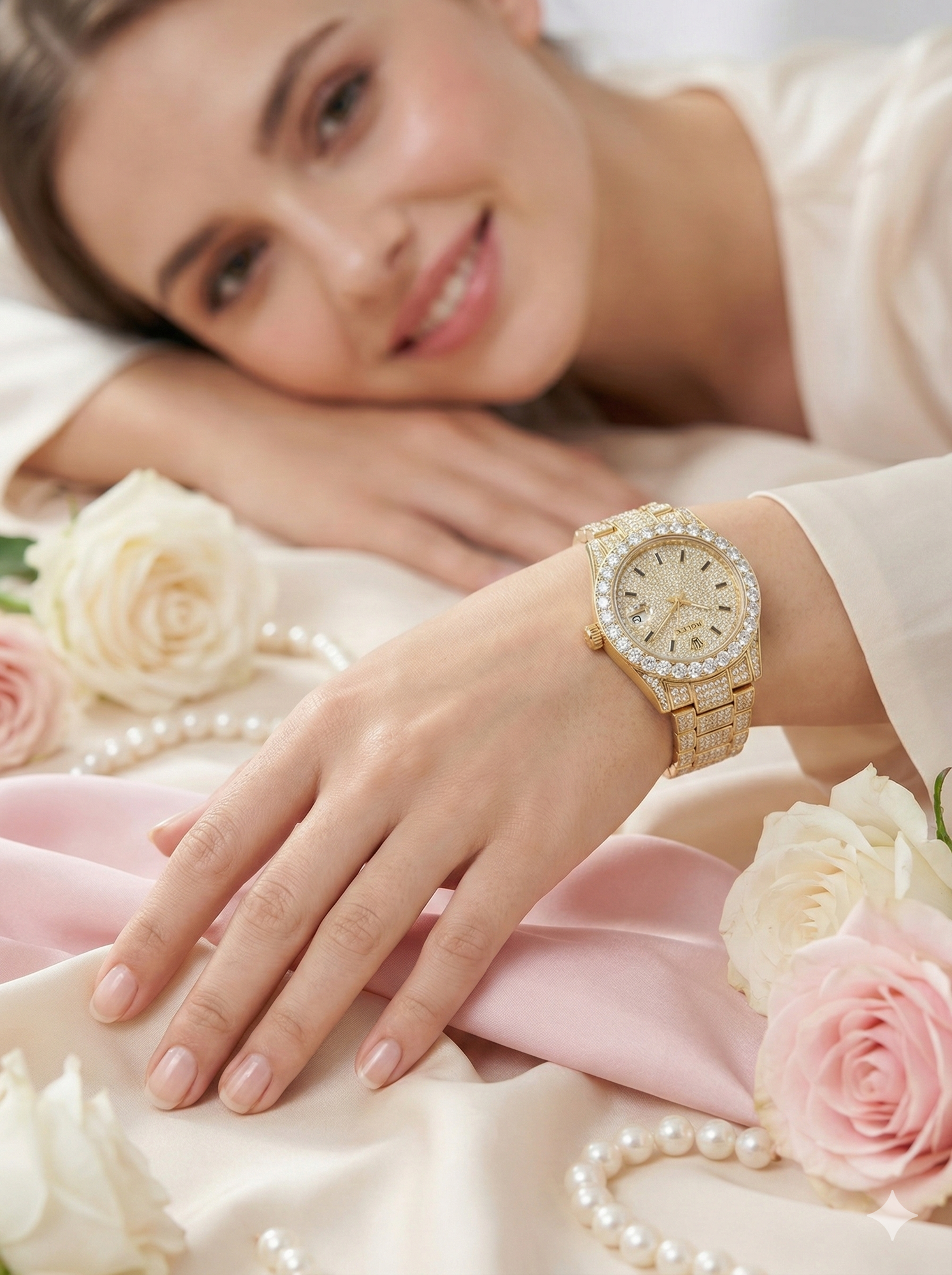 Наручные часы Aurora, золотистый — фото 1