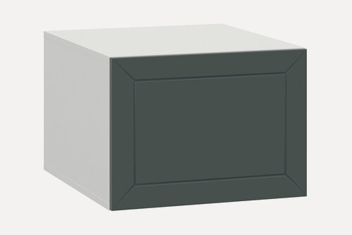 Изображение товара Кухонный модуль навесной антресоль Нонтон Лаорна, 50x54x36 см, белый / таёжный лес