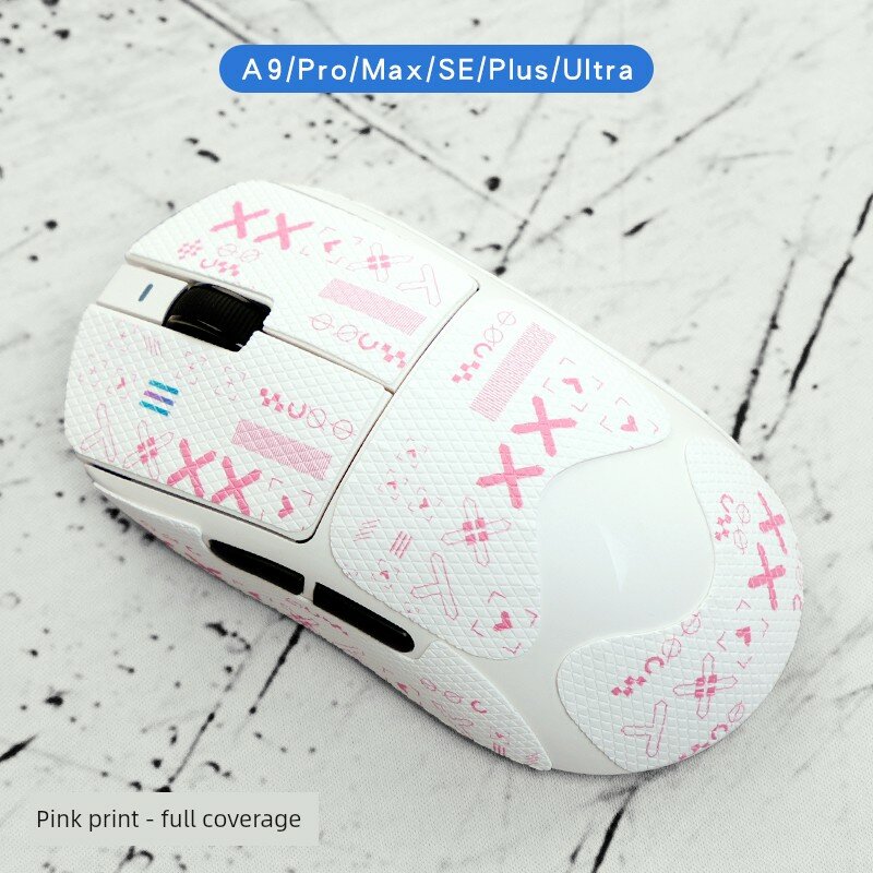 ATK Dragon A9/SE/Pro/Max/Plus/Ultra полное покрытие наклейка розовый принт антипрокольная