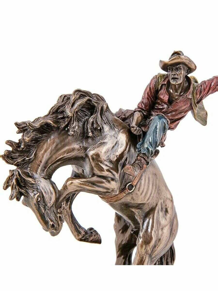 Статуэтка Ковбой, 22,5*8,5*18см, материал изготовления полистоун — фото 1