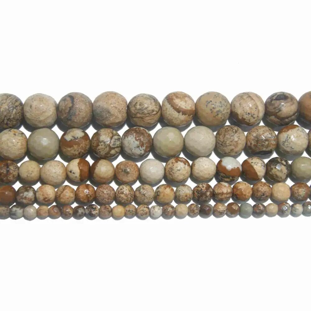 Бусины Picture Stone 4 мм, 95 шт.