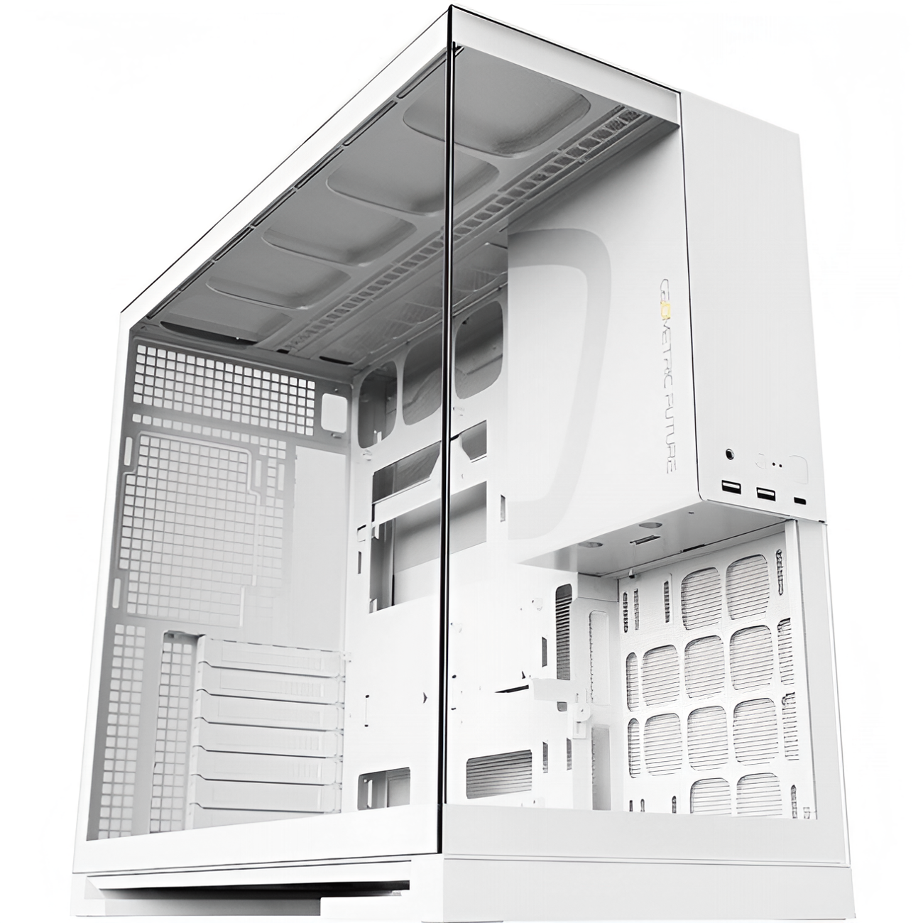Корпус Midi-Tower Geometric Future Model 5, E-ATX, белый (1AM5WKWT00100)