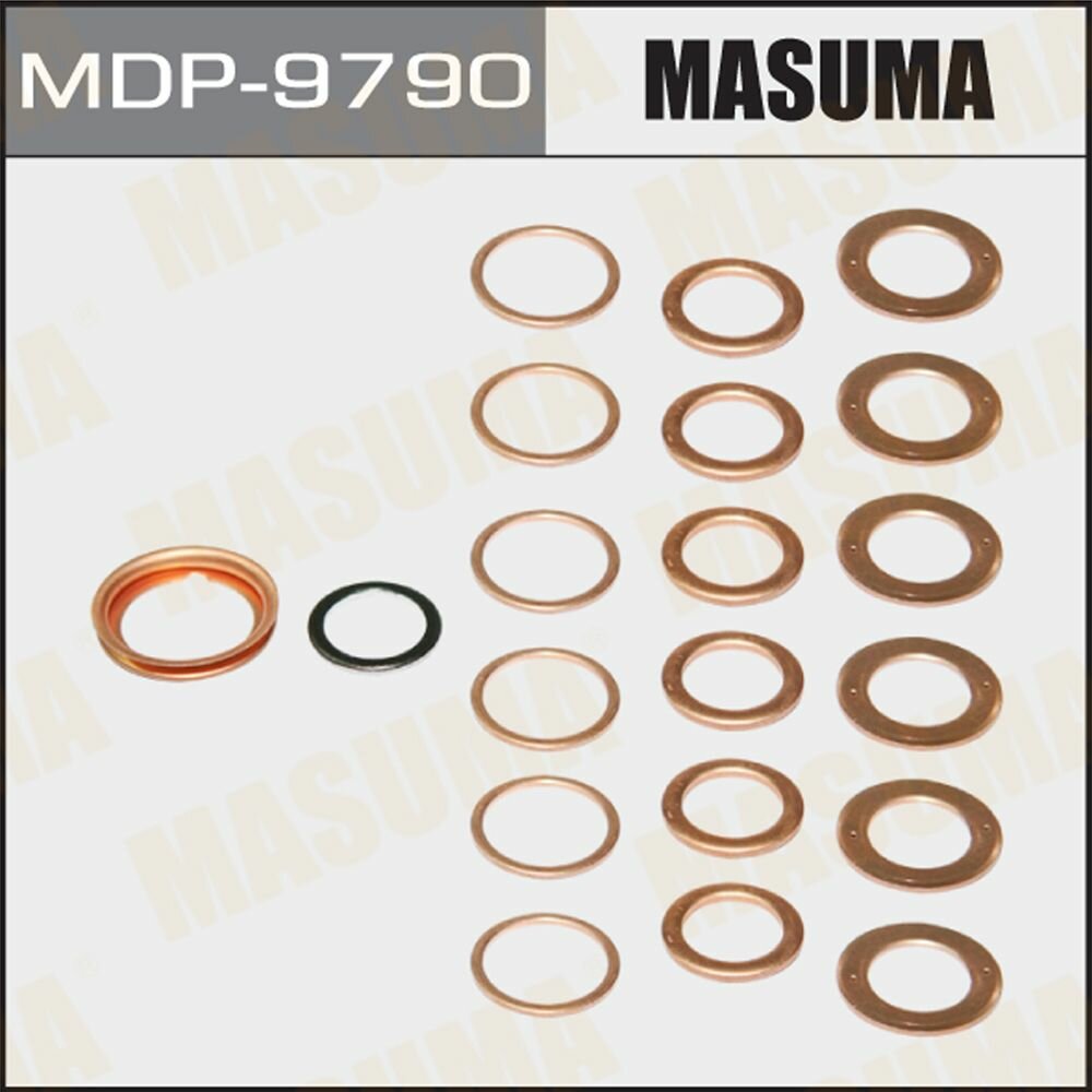 Шайбы для форсунок набор Nissan TD42, комплект для двигателя MASUMA MDP-9790